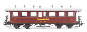 Motreno 1778 BFD Furkabahn Personenwagen rot C 251