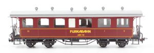Motreno 1782 BFD Furkabahn Personenwagen rot ABC 61