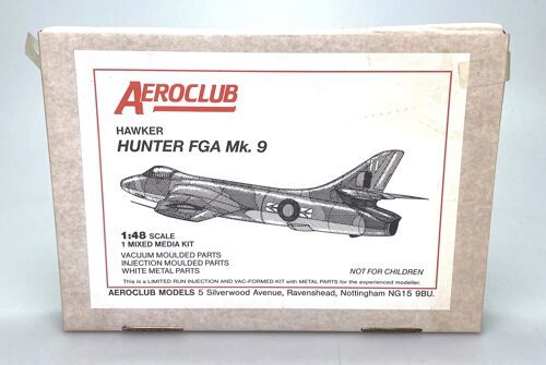 Lot 3529 *Aeroclub Hunter FGA Mk.9   1:48  Bausatz