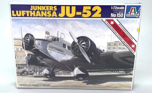 Lot 3593 *Italeri 150  Junkers Ju-52/3 M Tante Ju  1:72 Bausatz