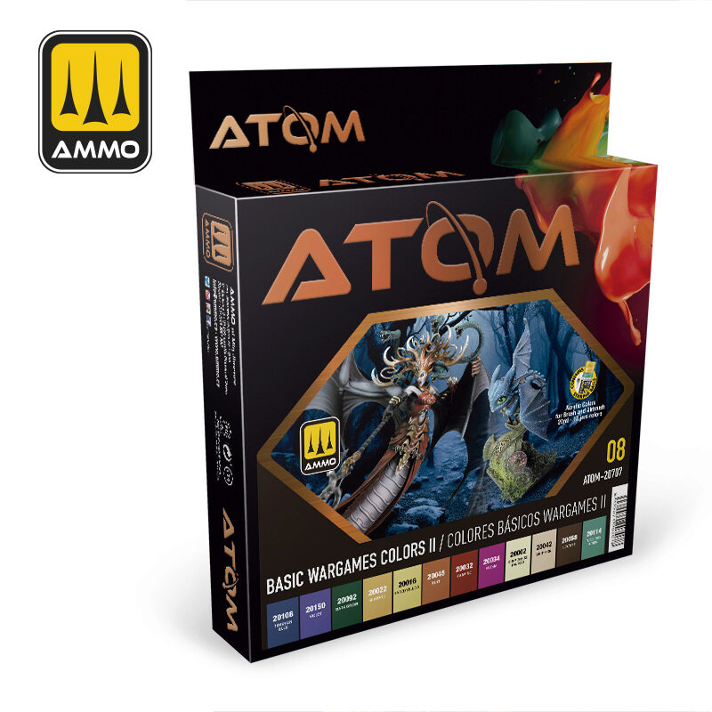 Ammo ATOM-20707 ATOM-Basic Wargames Colors II