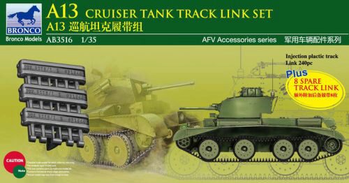 Bronco Models AB3516 A13 Cruiser Tank MK.III Track Link Set