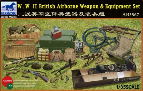 Bronco Models AB3567 W.W.II British Airborne Weapon&Equipment Set