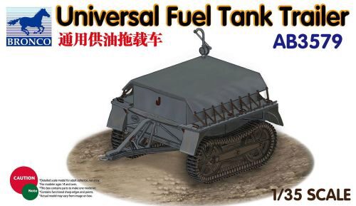 Bronco Models AB3579 Universal Fuel Tank Trailer