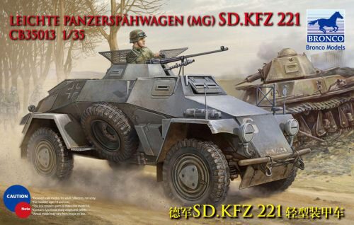 Bronco Models CB35013 Sdkfz 221 Armored Car