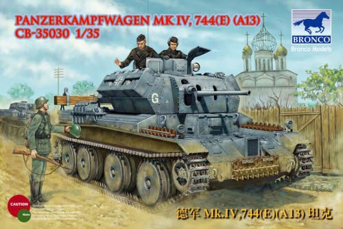 Bronco Models CB35030 PanzerKampfwagen Mk.IV,744(e)(A13)