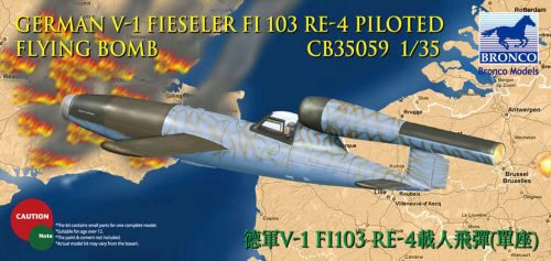 Bronco Models CB35059 V-1 Fi103 Re 4 Piloted Flying Bomb