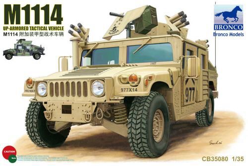 Bronco Models CB35080 M1114 Up-Armored Tactical Vehicle