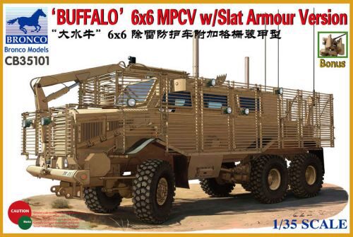 Bronco Models CB35101 Buffalo MPCV w/Grill Armor