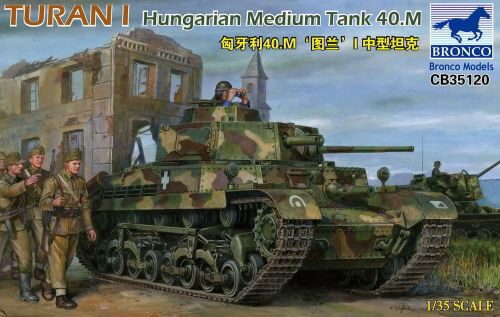 Bronco Models CB35120 Turan I Hungarian Medium Tank 40.M