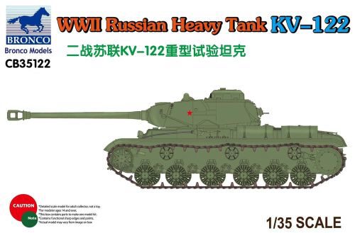 Bronco Models CB35122 WWII Russian Heavy Tank KV-122
