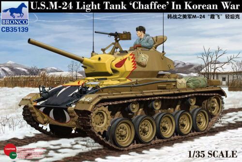 Bronco Models CB35139 US Light Tank Chaffee in Korean War