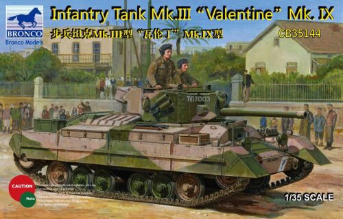 Bronco Models CB35144 Infantry Tank Mk.III Valentine Mk.IX
