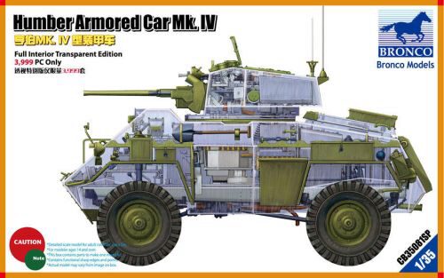 Bronco Models CB35081SP Humber Armored Car Mk.IV (Limited Editio 3,999 Only)
