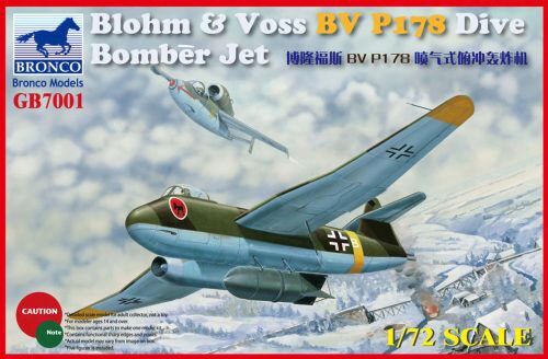 Bronco Models GB7001 Blohm & Voss BV P178 Dive Bomber Jet