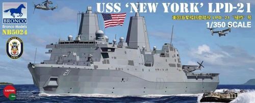 Bronco Models NB5024 USS LPD-21'New York'