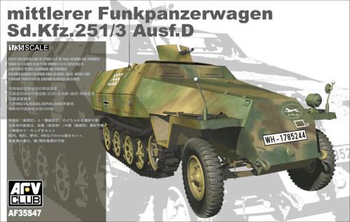 AFV-Club 35S47 Sd.Kfz. 251/3 Ausf.D mittlerer Funkpanzerwagen