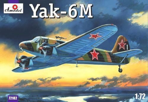 Amodel AMO72182 Yakovlev Yak-6M Sov. light transport air