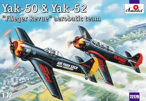 Amodel AMO72179 Yak-50 & Yak-52 'Flieger Revue' aerobati