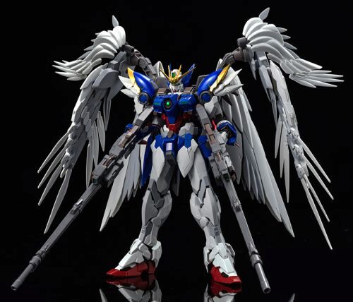 BANDAI 56631 1/100 MG Wing Gundam Zero EW HI Resol