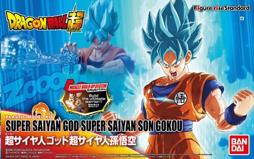 BANDAI 60170 Dragonball Super - Figure Rise Super Saiyan God Super Saiyan Son Gokou