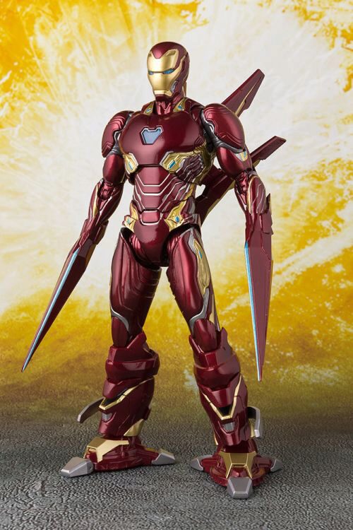 BANDAI 63242 Aiw Iron Man MK50 Nano Weapon Shf Set