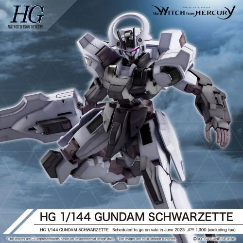 BANDAI 89764 1/144 HG Gundam Schwarzette