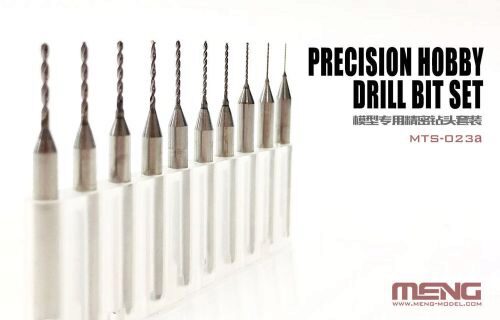 MENG-Model MTS-023a Precision Hobby Drill Bit Set