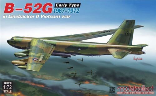 Modelcollect UA72210 B-52G early type in Linebacker II Vietnam war 1967-1972