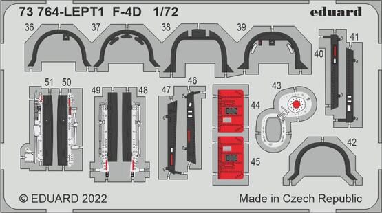 Eduard Accessories 73764 F-4D for FINE MOLDS