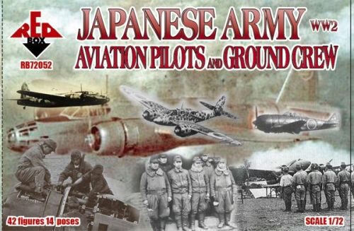 Red Box RB72052 WW2 Japanese Army Aviation pilots a.grcr