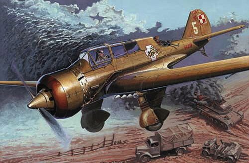 Mirage Hobby 481305 PZL-23B 1939 Campaign