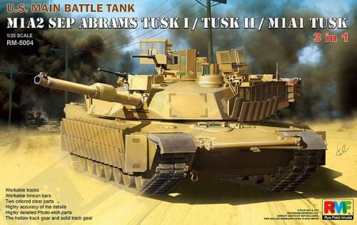 Rye Field Model RM-5004 M1A2 SEP Abrams Tusk I/Tusk II/M1A1 Tusk