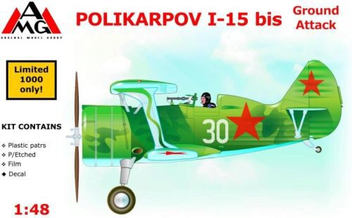 AMG AMG48303 Polikarpov I-15 bis ground attack aircra