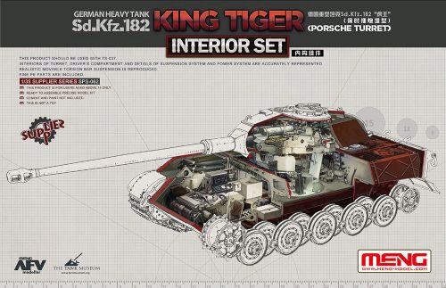 MENG-Model SPS-062 German Heavy Tank Sd.Kfz.182 King Tiger (Porsche Turret) Interior Set