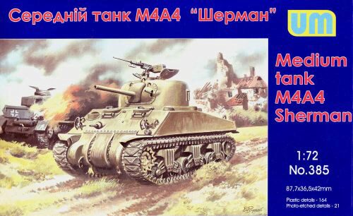 Unimodels UM385 M4A4 Sherman medium Tank