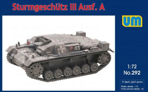 Unimodels UM292 Sturmgeschutz III Ausf.A