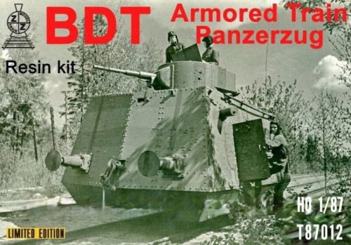 ZZ Modell ZZ-T87012 BDT Armored Train Panzerzug