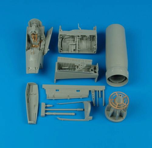 Aires 2110 F-8E/H Crusader detail set for Trumpeter