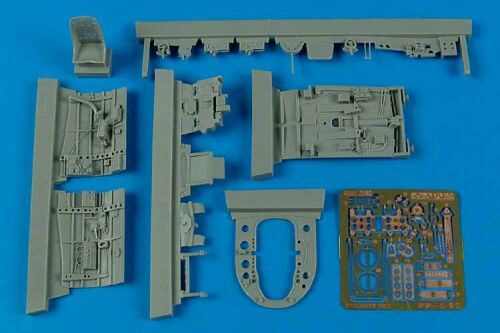 Aires 4541 A6M5 Zero cockpit set for Tamiya