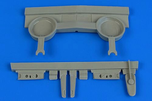 Aires 4724 P-40B wheel bay for Airfix