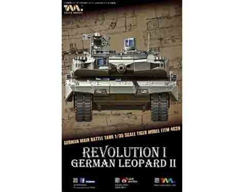 Tiger Model 4629 German Main Battle Tank Revolution I Leopard II