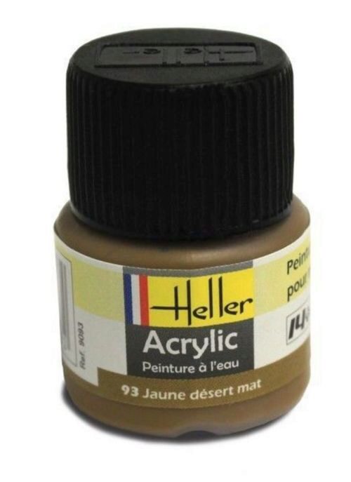 Heller 093 Peinture Acrylic 093 jaune desert mat
