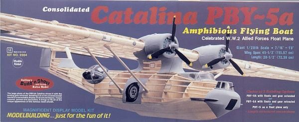 Guillows gu2004 PBY-5a Catalina giant plane kit