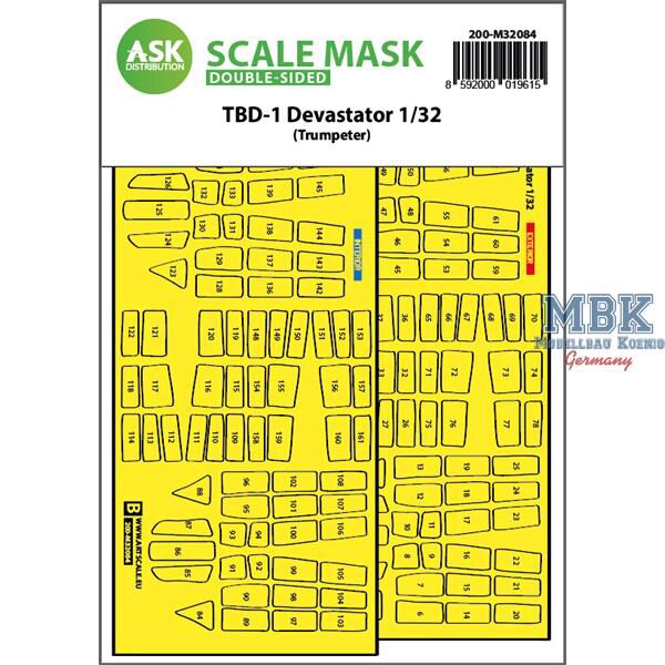 Artscale ASK200-M32084 TBD-1 Devastator double-sid.expr.fit mask (Trump.)