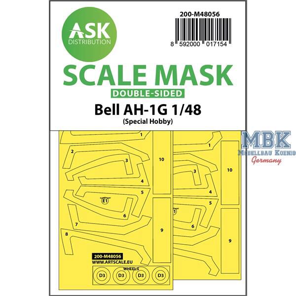 Artscale ASK200-M48056 Bell AH-1G double-sided express mask Special Hobby