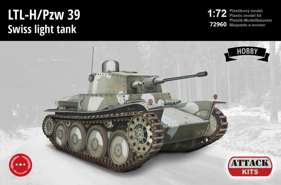 ATTACK ATT72960 Schweizer Panzer LTL-H / Pzw.39