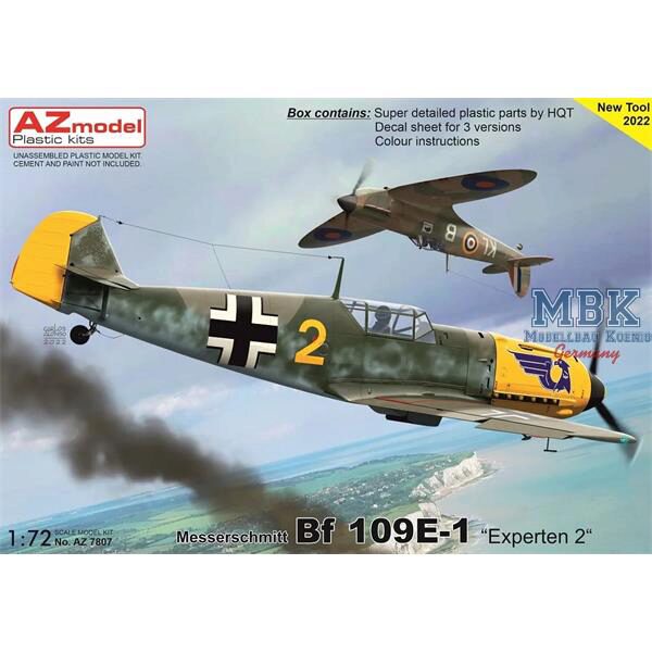 AZ Models AZM7807 Messerschmitt Bf-109E-1 „Experten 2“