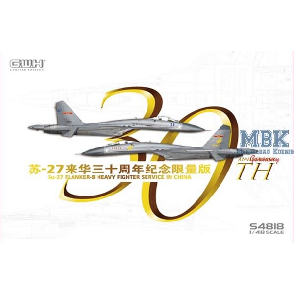 GREAT WALL HOBBY S4818 Su-27  Flanker B  Heavy Fighter - Limited Edition