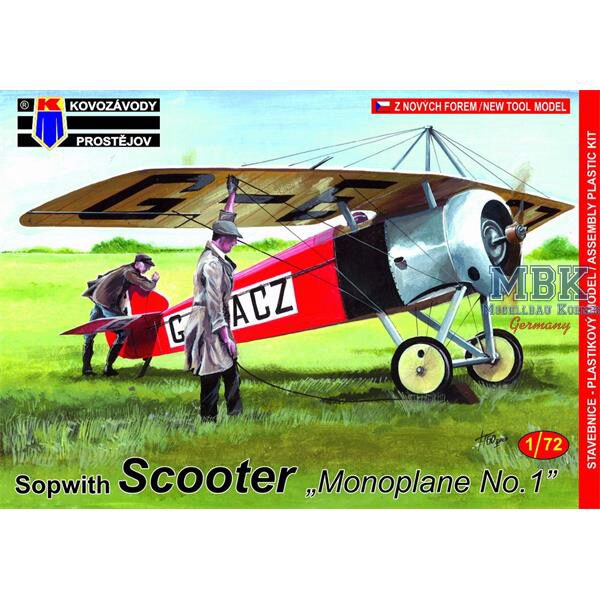 Kovozavody Prostejov kpm72165 Sopwith Scooter 'Monoplane No.1'